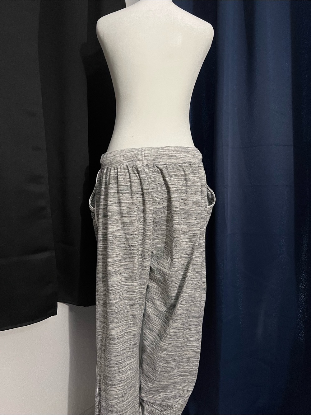 Ashley Blue Heather Gray Lounge Jogger Pants Women’s 1XL - Picture 3 of 5
